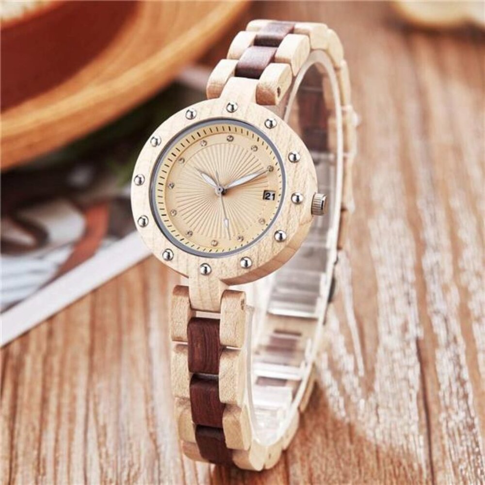 NEW Men’s Wooden Business Fashion Watch